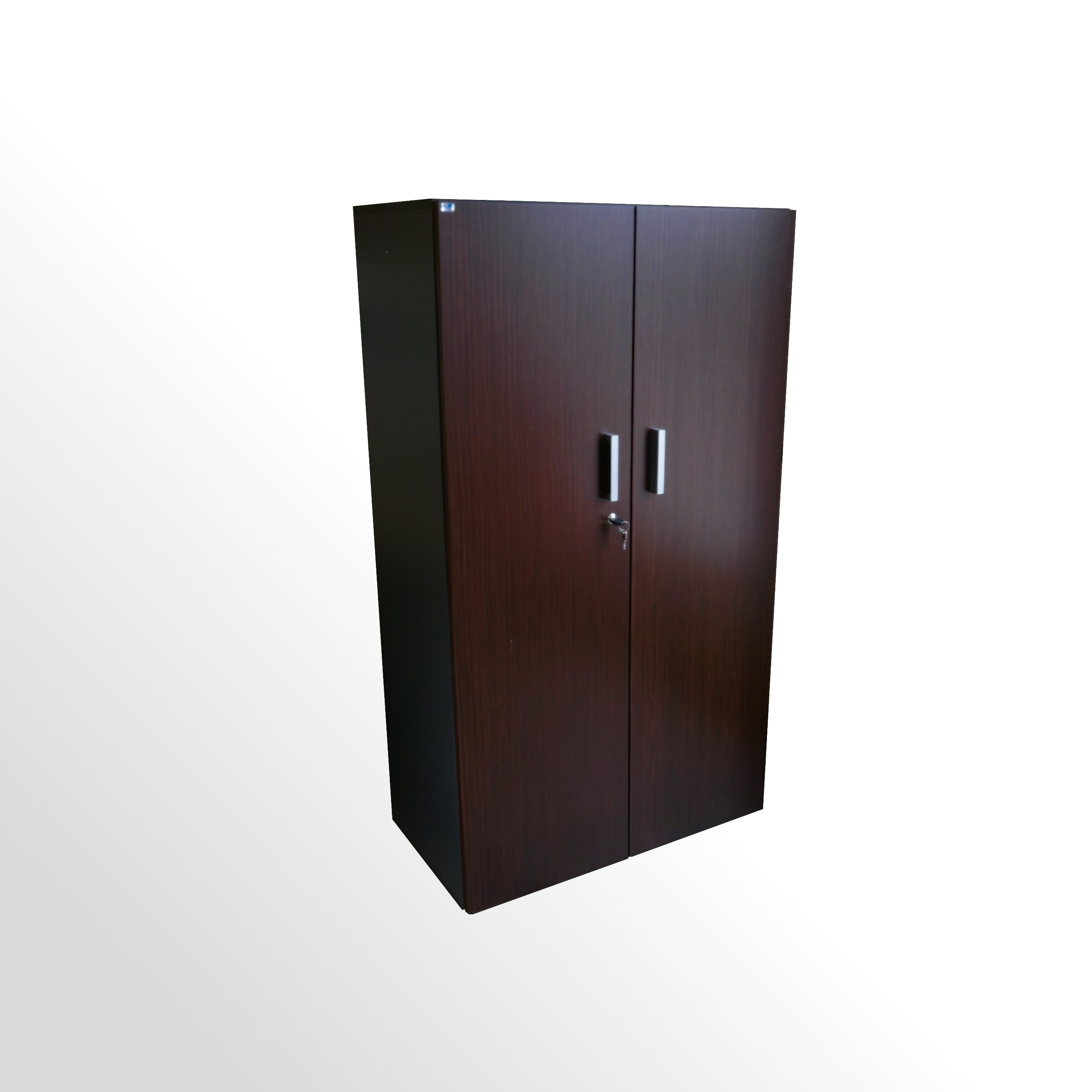 Günstiger Aktenschrank - Flügeltürenschrank - Wenge