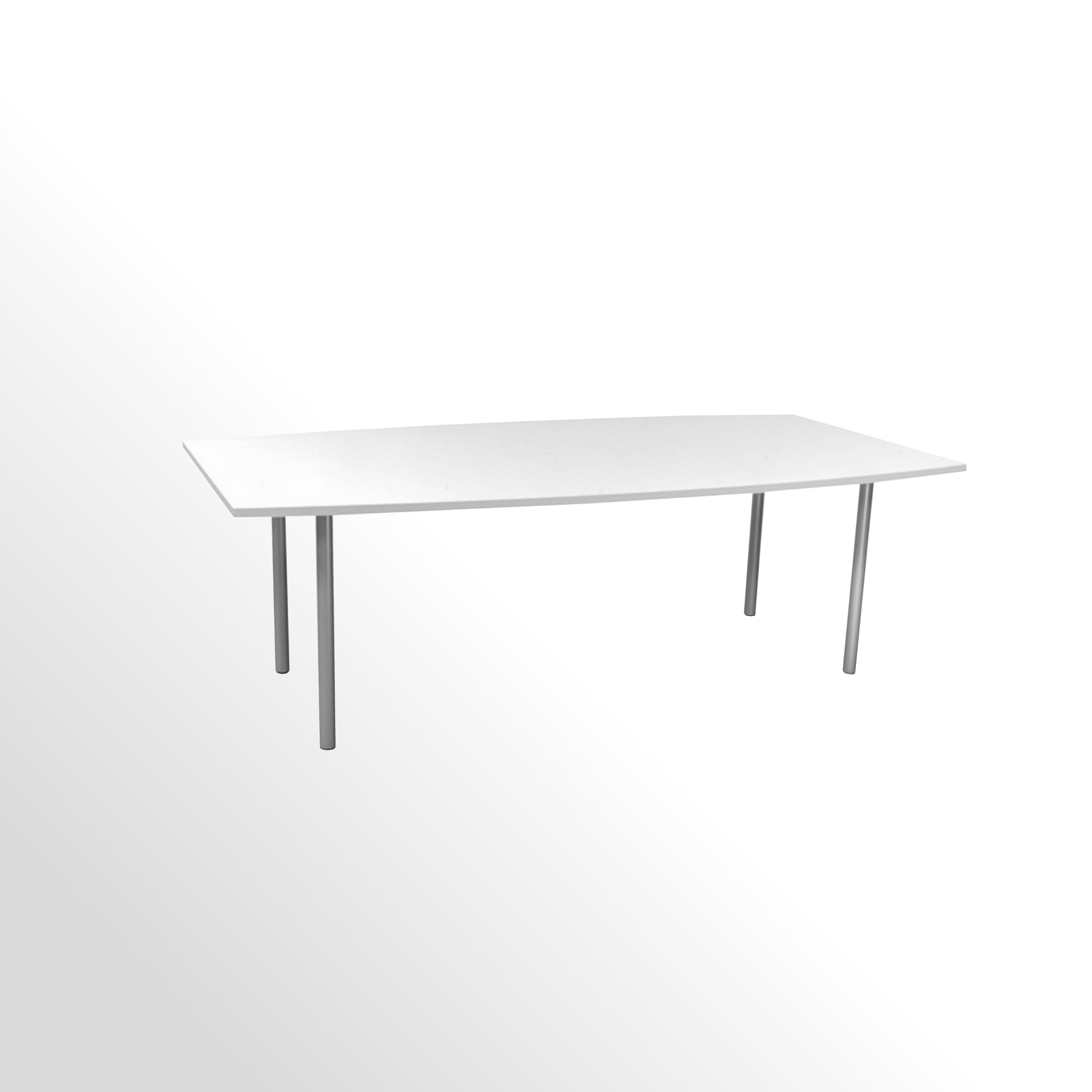 GK308-187wHO3fIRTfR9 Günstiger Besprechungs- und Konferenztisch - weiß - 2400x1200 mm