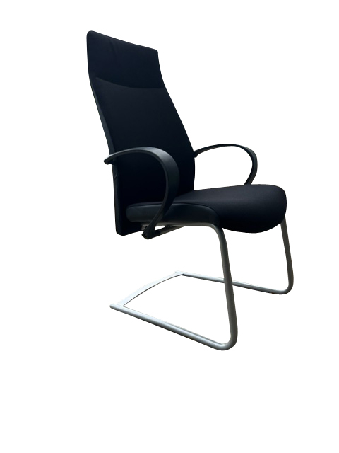 image7-2 Drabert Besucherstuhl - Freischwinger mit Armlehnen