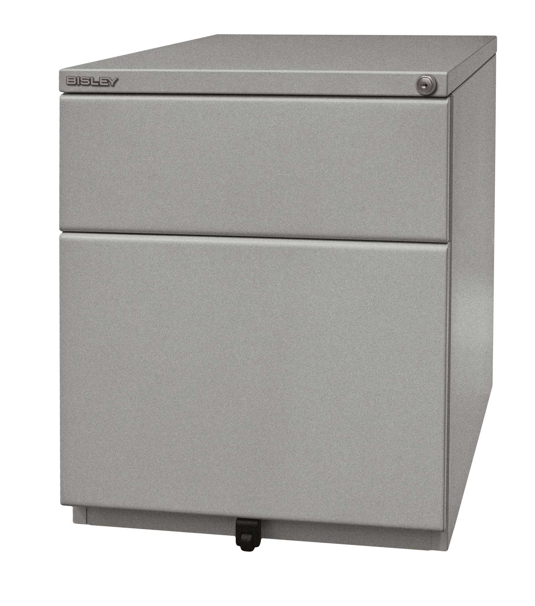 Bisley Rollcontainer OBA, mit 25 mm Top, 1 Universalschublade, 1 HR-Schublade