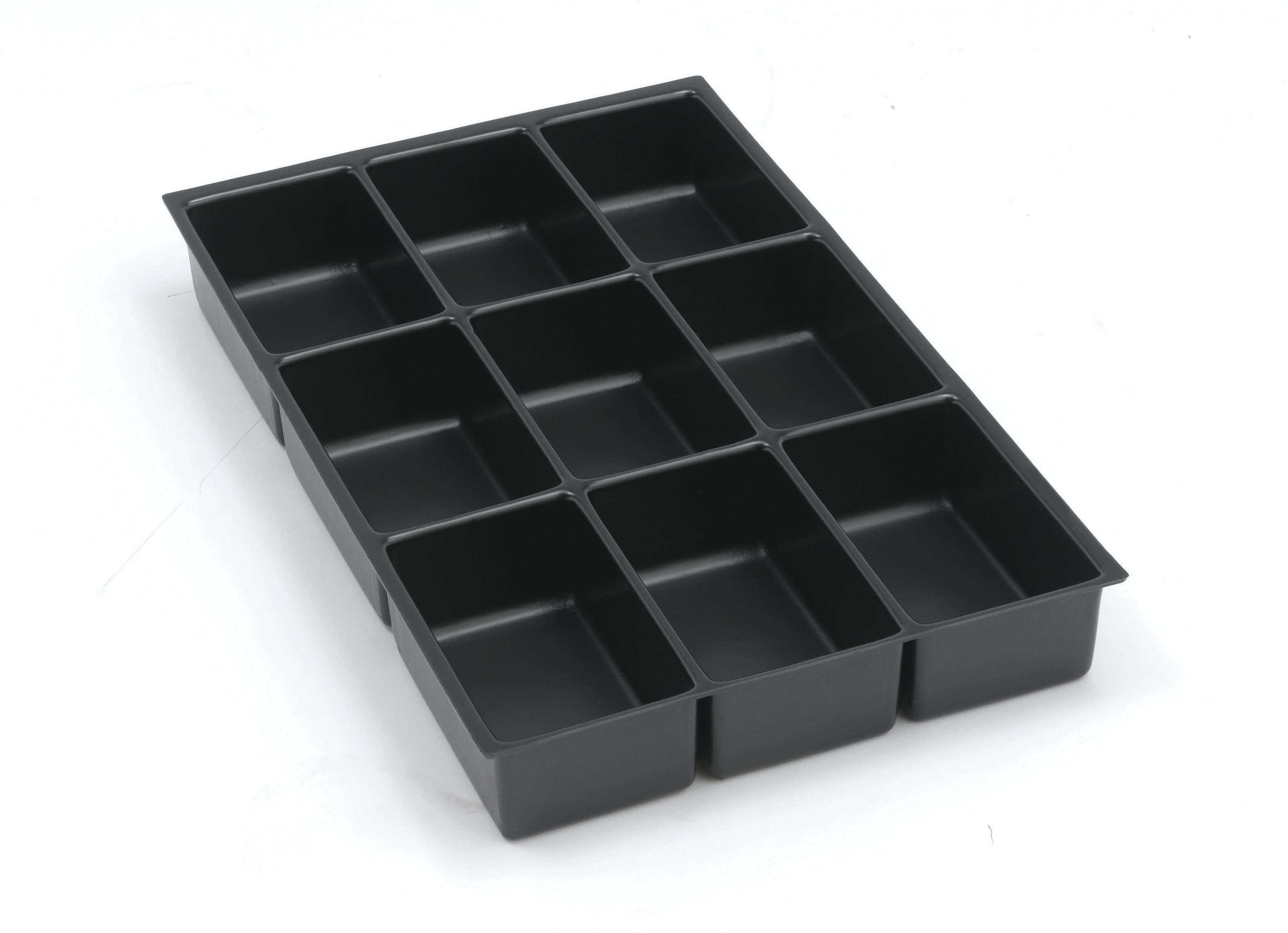Bisley MultiDrawer™ Schubladeneinsatz A4 9 Fächer für A4 Schubladen H 102, 87, 51 mm