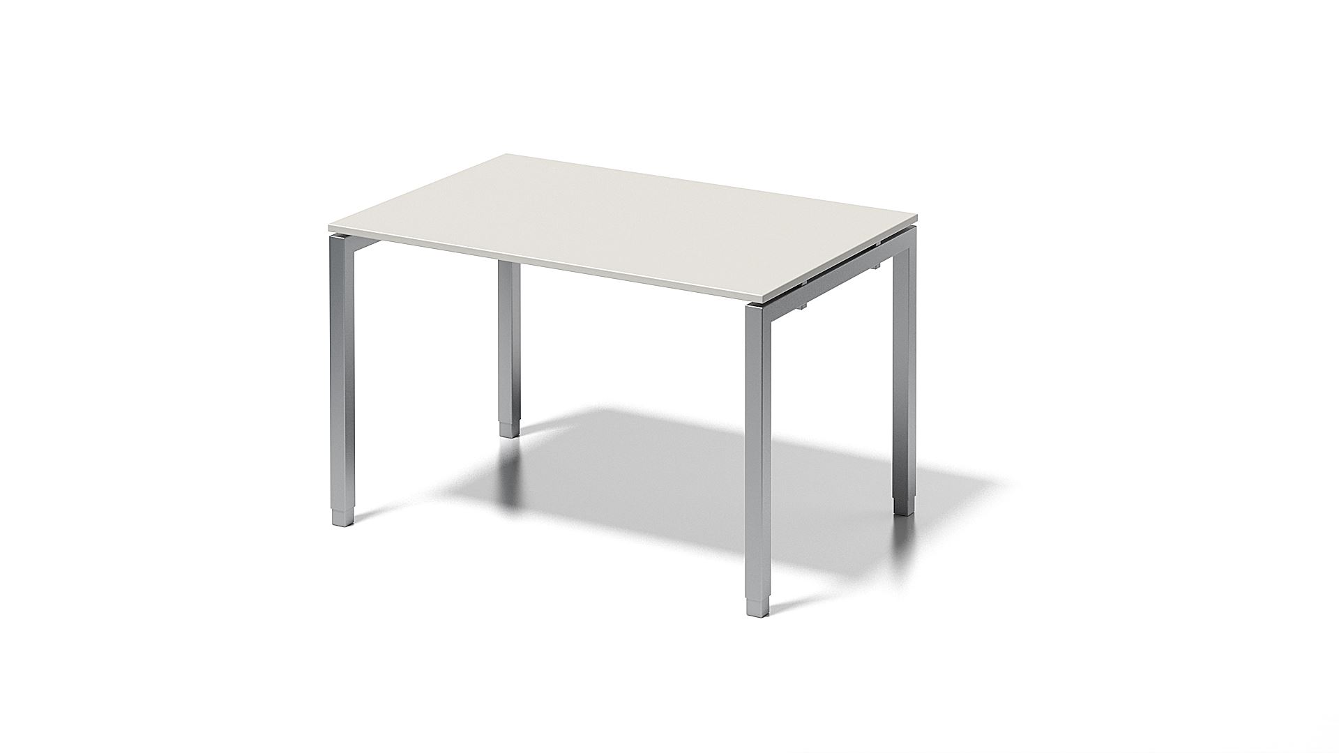 Bisley Cito Schreibtisch, 650-850 mm höheneinstellbares U-Gestell, B 1200 x T 800 mm