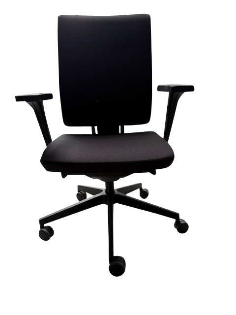 Ergonomischer Bürodrehstuhl mit Armlehnen und hoher Rückenlehne