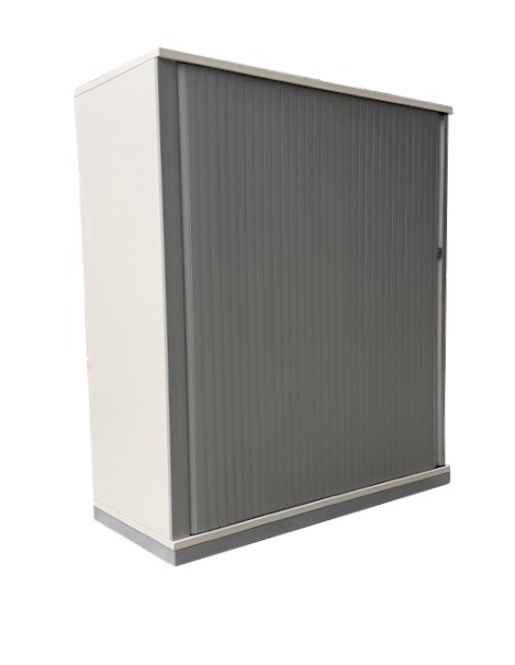 Günstiger, gebrauchter Steelcase Rolladenschrank - 3 Ordnerhöhen