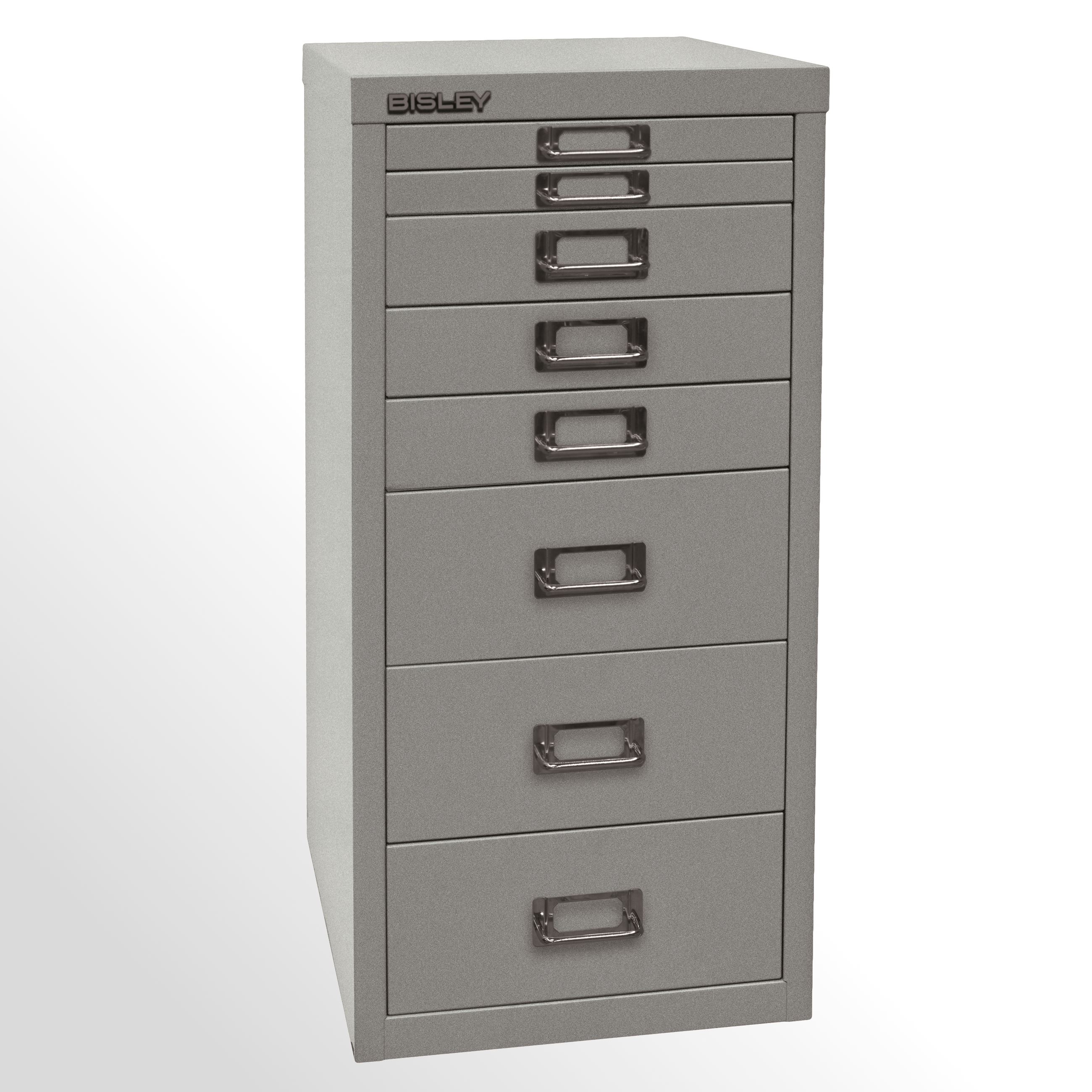 Schubladenschrank - Bisley MultiDrawer™, 29er Serie, DIN A4, 8 Schubladen