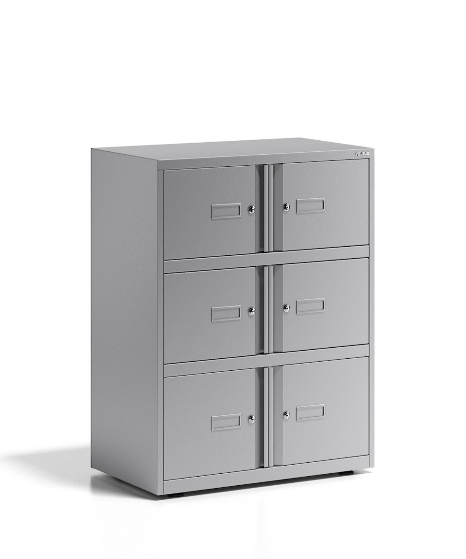 Bisley Office Lodge Essentials, 6 Türen, Schließfachschrank - Ablageschrank