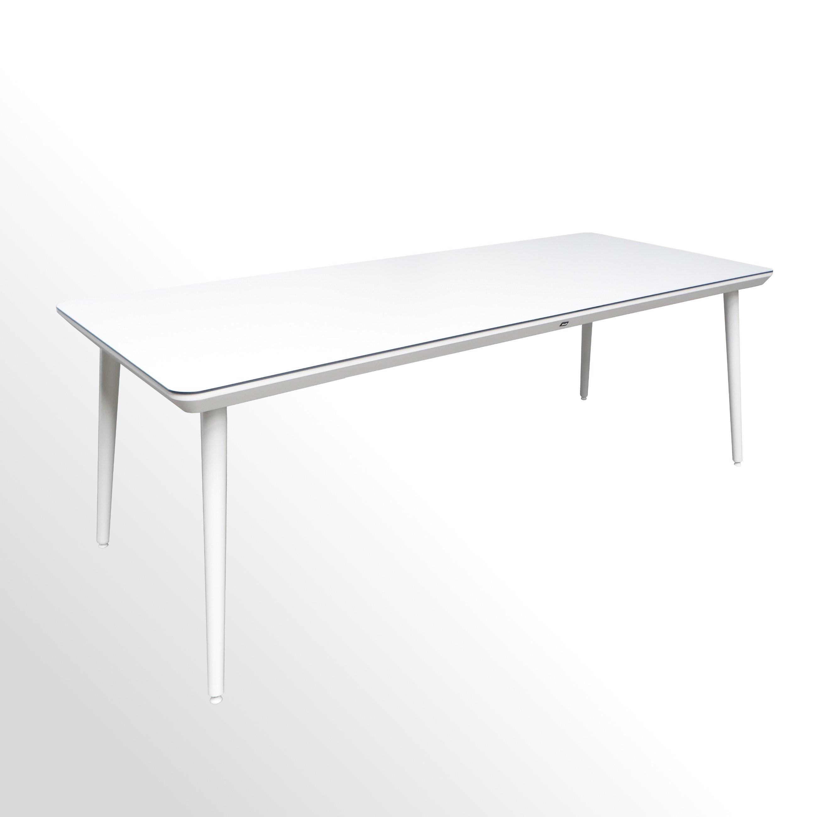 Günstiger Besprechungs- und Konferenztisch - HPL weiß