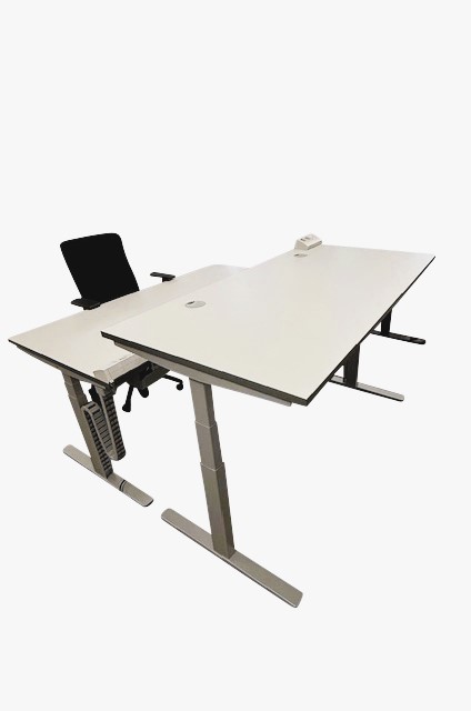 Bene Arbeitstisch Level Lift Pure - 1600 x 800 mm