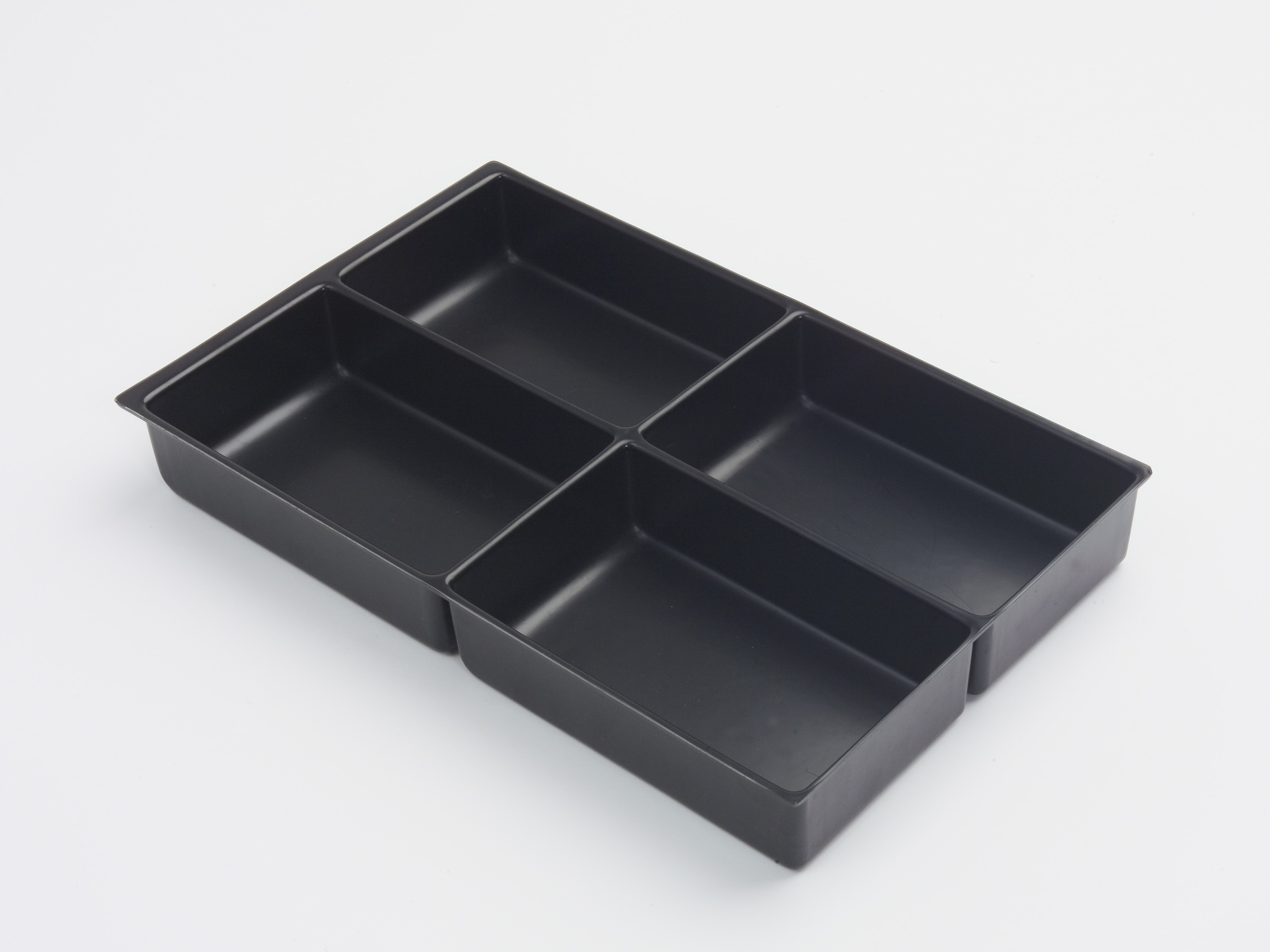 Bisley MultiDrawer™ Schubladeneinsatz A4 4 Fächer für A4 Schubladen H 102, 87, 51 mm