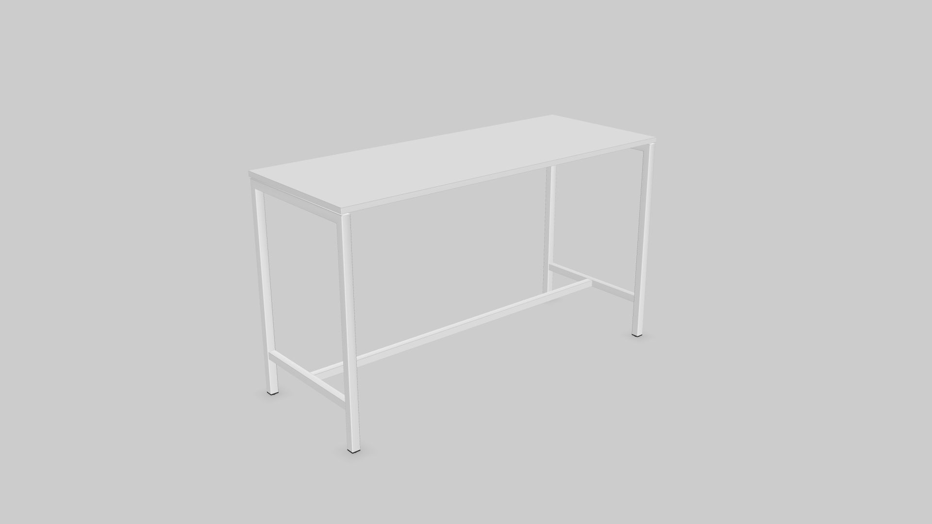 Günstiger Besprechungs- Hochtisch für Küche, Kantine oder Besprechungen. Günstiger Besprechungs- Hochtisch für Küche, Kantine oder Besprechungen.