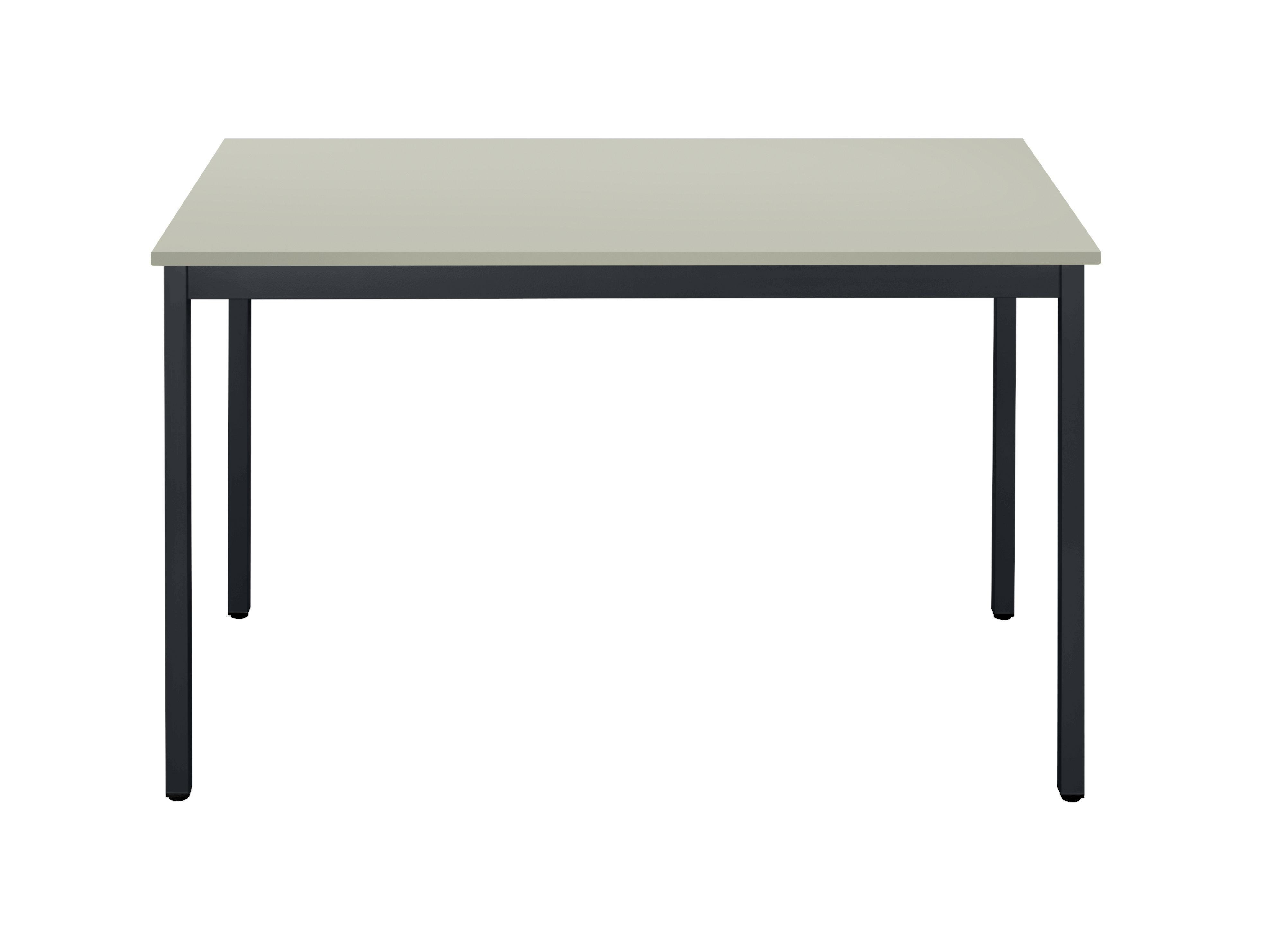 Bisley Mehrzwecktisch, rechteckig, Gestell pulverbeschichtet, anthrazitgrau-grau, 1200x600