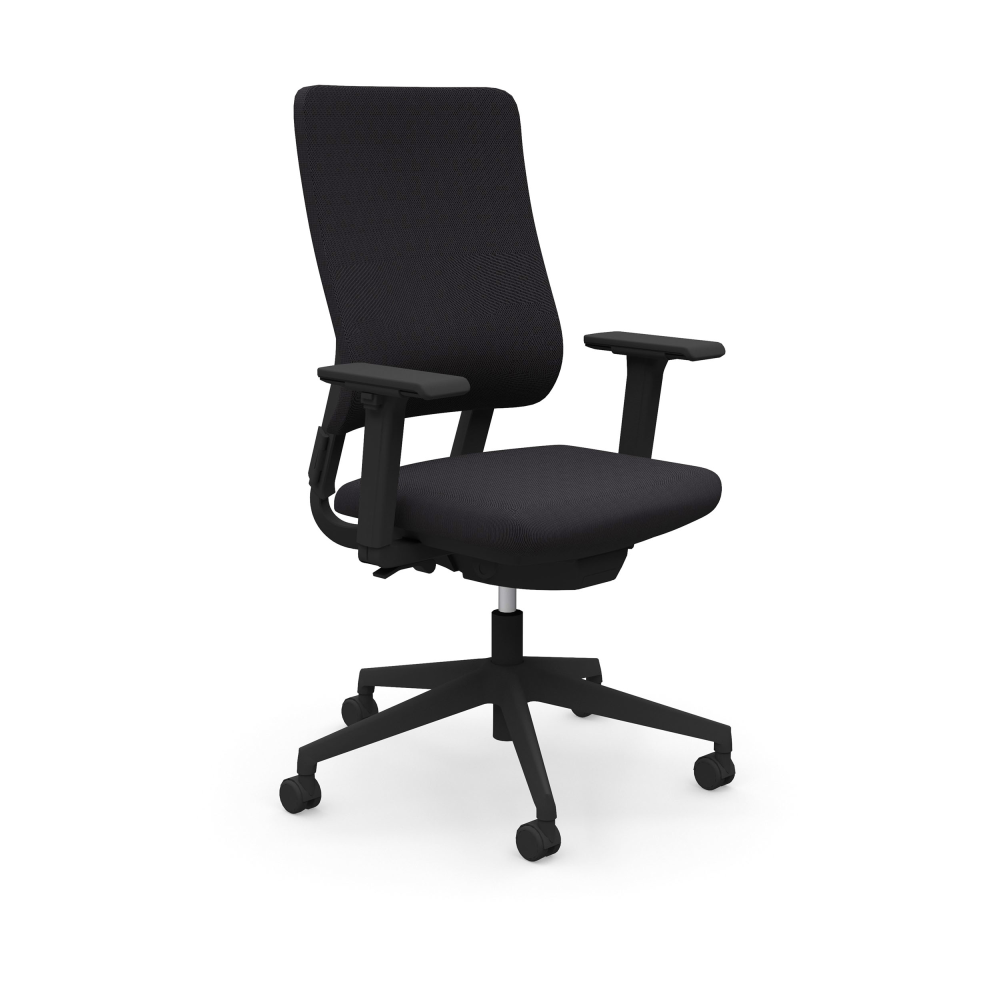 Viasit Bürodrehstuhl, Modell Drumback Too, mit Armlehnen