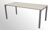 Günstiger Schreibtisch mit neuer Arbeitsplatte - Akazie Dekor - 1800x800 mm